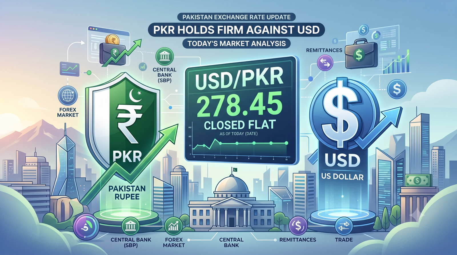 Pakistan Rupee Holds Firm Against US Dollar Amid Strategic Central Bank Interventions